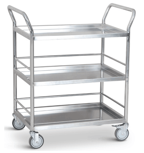 两层平板手推车